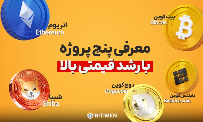 پنج رمز ارز با بیشترین رشد قیمتی در تاریخ