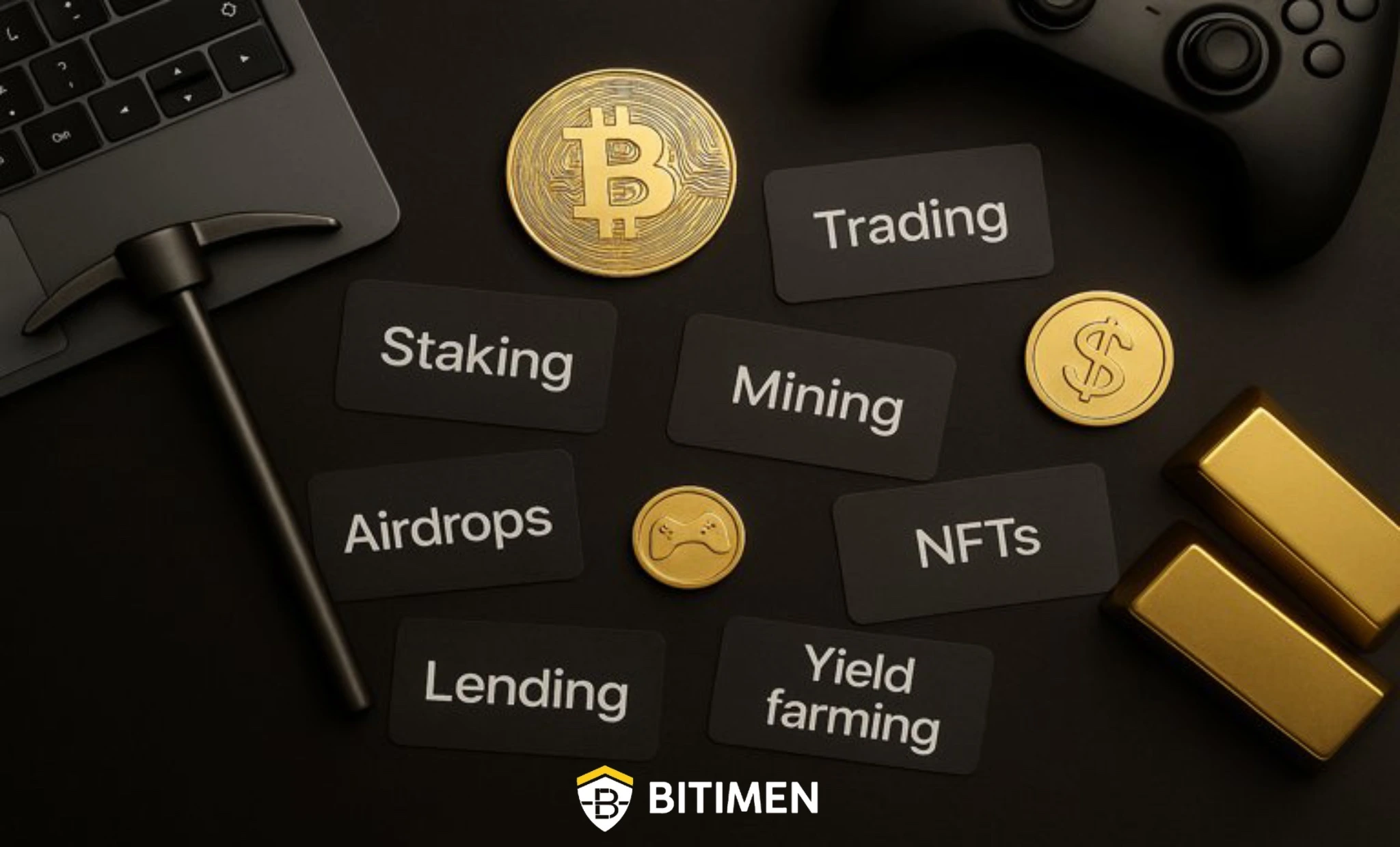 انواع روش های کسب درآمد ارز دیجیتال